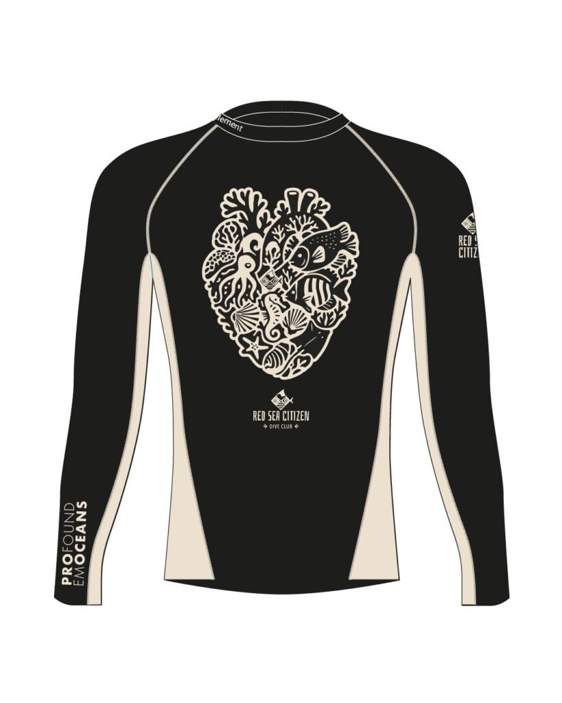 Diver's Rash guard designed by 50b